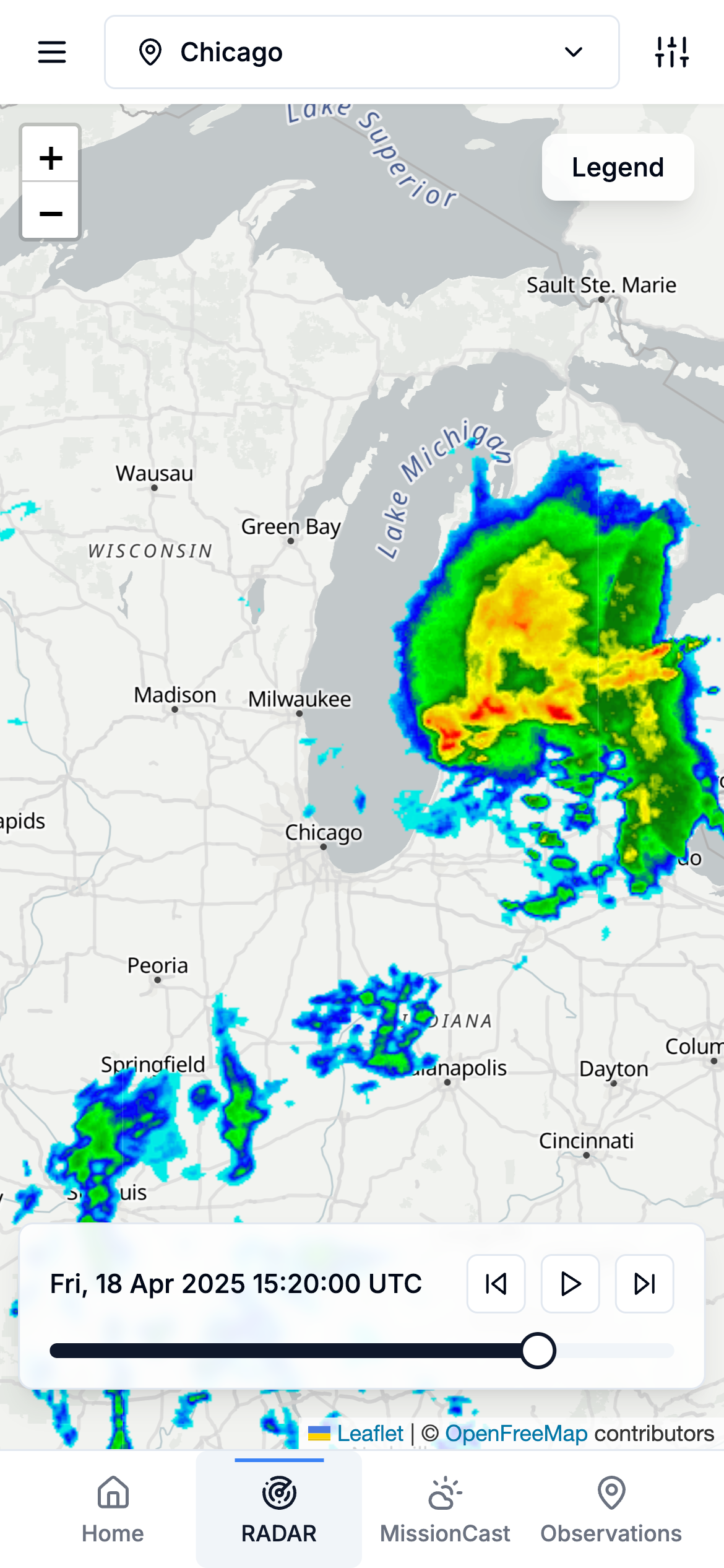 TruWeather V360 Radar